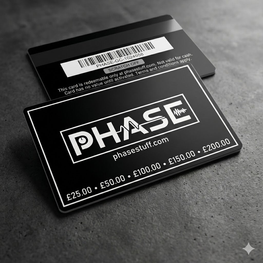 Phase Gift Card - PERFECT GIFT!
